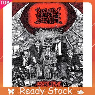 โปสเตอร์ภาพวาด Napalm Death Slagging ขนาด 30x40 ซม. 30x40 ซม. สําหรับตกแต่งผนังบ้าน