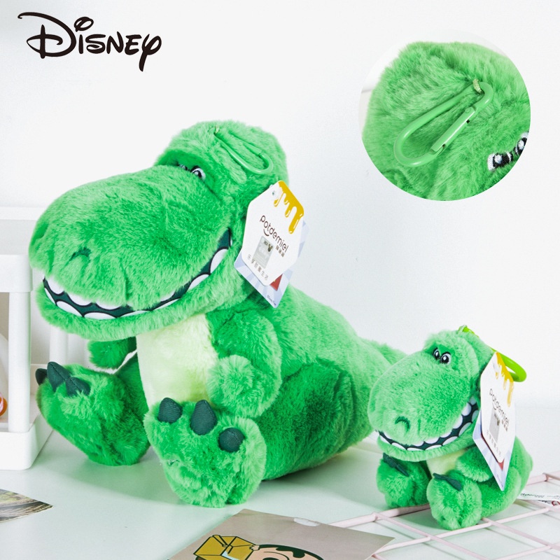 Disney Toy Story Hug Dragon การ์ตูนตุ๊กตาจี้ตุ๊กตาไดโนเสาร์ของเล่นตุ๊กตา