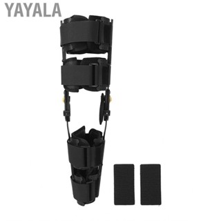 Yayala Hinged Knee Brace Angle Adjustable with Side Leg  Post Op Support for ACL MCL PCL Injury