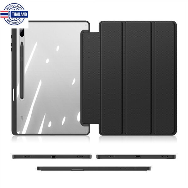 แท้ DUX DUCIS Toby Series Case เคสกันกระแทก หลังใส มีที่ใส่ปากกา รองรั Samsung Galaxy Tab S7 FE/Tab S7/S8/Tab S7Plus/Tab