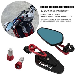 กระจกมองหลังรถจักรยานยนต์ สําหรับ Ducati 400 620 695 696 796 821 MONSTER 899 959 1199 1299 Panigale 848 EVO 1198 S R