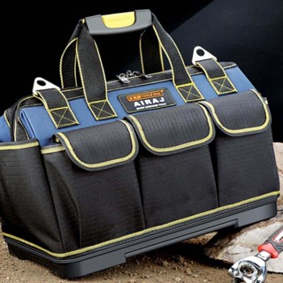 Canvas Large Capacity Heavy Duty Tool Bag Tool Storage Bag Blue