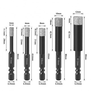 ดอกสว่านโฮลซอว์ ขี้ผึ้ง เซรามิก เพชร สําหรับเจาะกระเบื้อง หินอ่อน