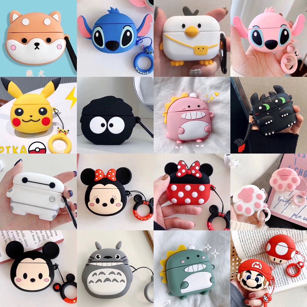 เคสซิลิโคนนิ่ม ลายการ์ตูนน่ารัก สําหรับ QCY AilyPods QCYAilyPods