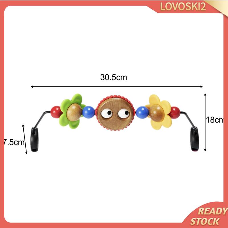 [Lovoski2] ของเล่นไม้ตา Bouncer Arch ของเล่นสําหรับทารก 0-6 เดือน