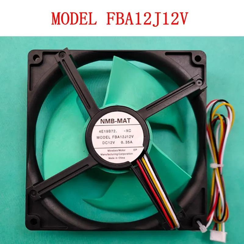 พัดลมระบายความร้อน FBA12J12V พัดลมตู้เย็น DC12V 0.35A สําหรับ Sharp ตู้เย็น Cooler อะไหล่ซ่อม