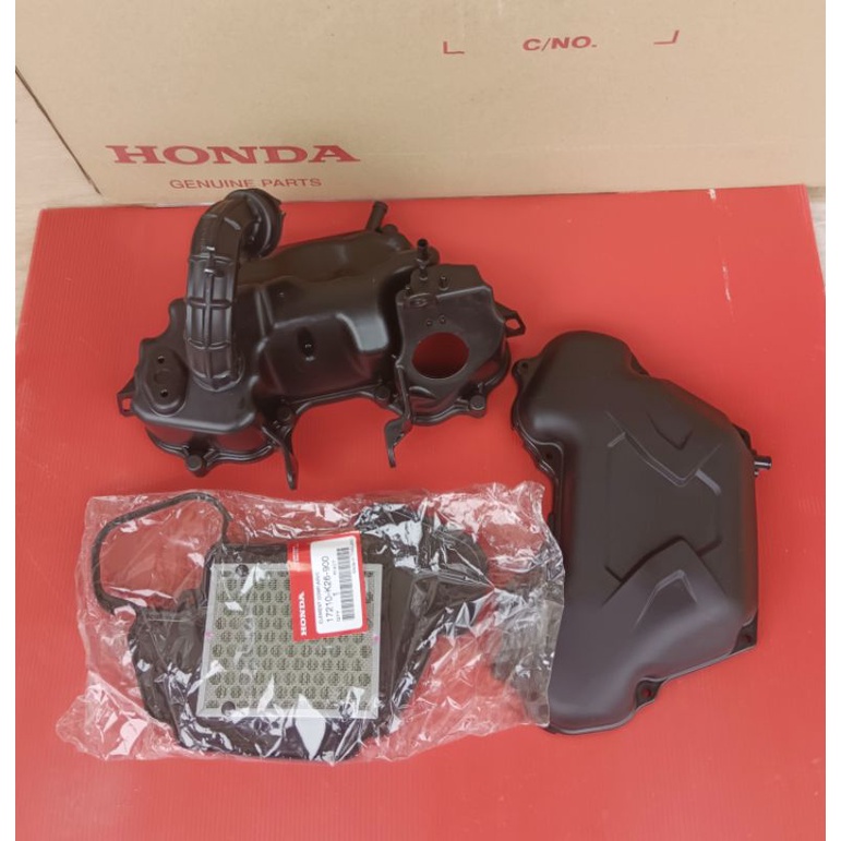 หม้อกรอง,ฝาครอบ,ใส้กรองแท้MSX125(17210-K26-900/17235-K26-900/17225-K26-901)ใส่รุ่นปี2012-2020 ,ได้3ช