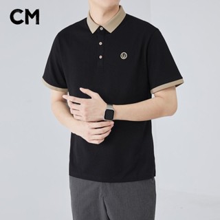 CLIFF เสื้อโปโล ผู้ชาย สไตล์ธุรกิจลำลอง หลายรูปแบบ หลายสี เน…