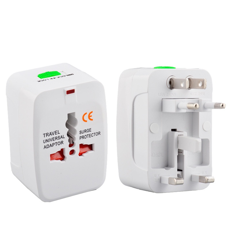 Universal Travel Adapter หัวแปลงขาปลั๊กทั่วโลก ใช้ได้หลายประเทศ