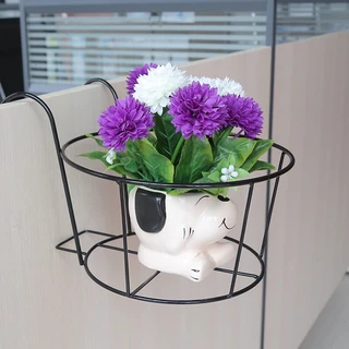 กระถางแขวนต้นไม้ ระเบียง กระถางกลมแขวน flower stand กระถางต้นไม้แบบแขวน ของตกแต่งสวน