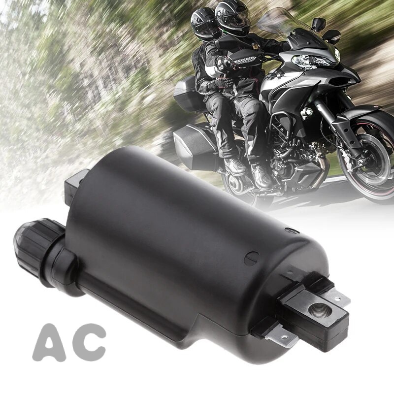 AC 1 Pcs รถจักรยานยนต์คอยล์จุดระเบิดสำหรับ KAWASAKI KZ550 KZ750 KZ900 KZ1000 KZ1300 Z1 KZ 21121-083/