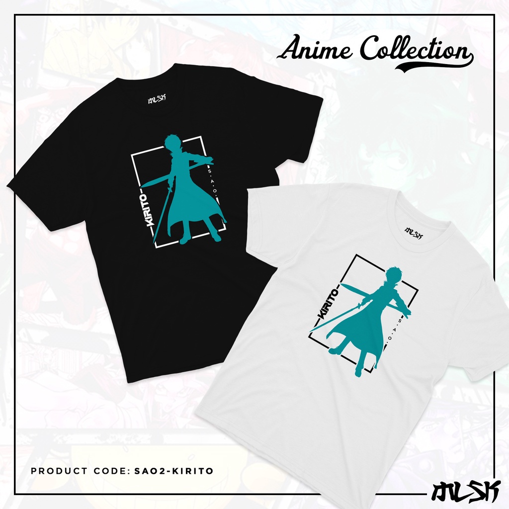 อ่อนนุ่ม 6 KIRITO SWORD ART ONLINE SAO T-SHIRT | KIRITO  SWORD ART ONLINE SAO  SHIRT ANIME_08