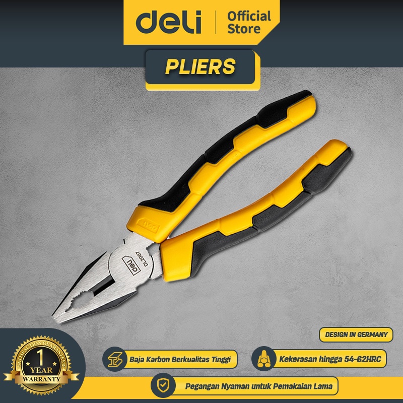 คีมรวม Deli 6" 8" DL200X / DL2006Z