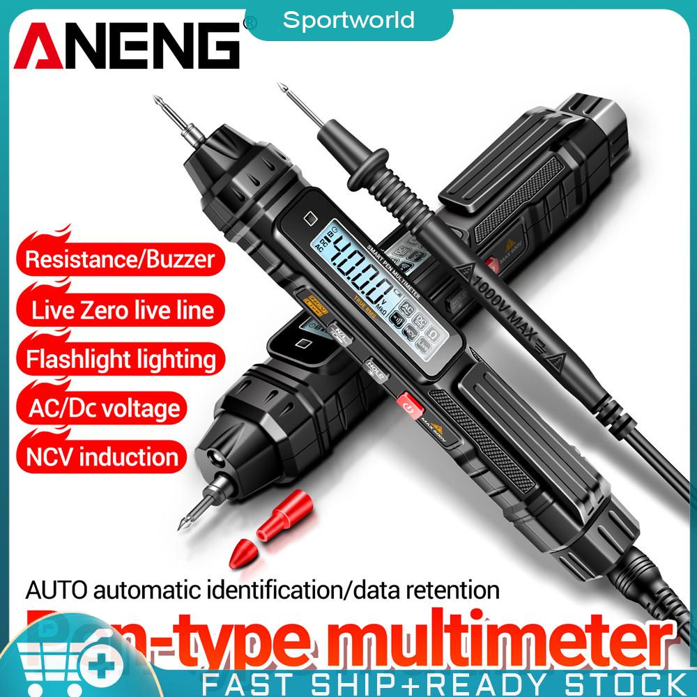 Aneng A3005 ปากกามัลติมิเตอร์ดิจิทัล นับ 4000 ครั้ง ไม่สัมผัส โวลต์มิเตอร์อื่นๆ