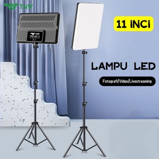 TNW Lampu Foto Led Lampu Lighting Lampu Sorot Lighting Studio+Tripod Lampu Konten Kreator Lighting Studio Lampu Live Vlog