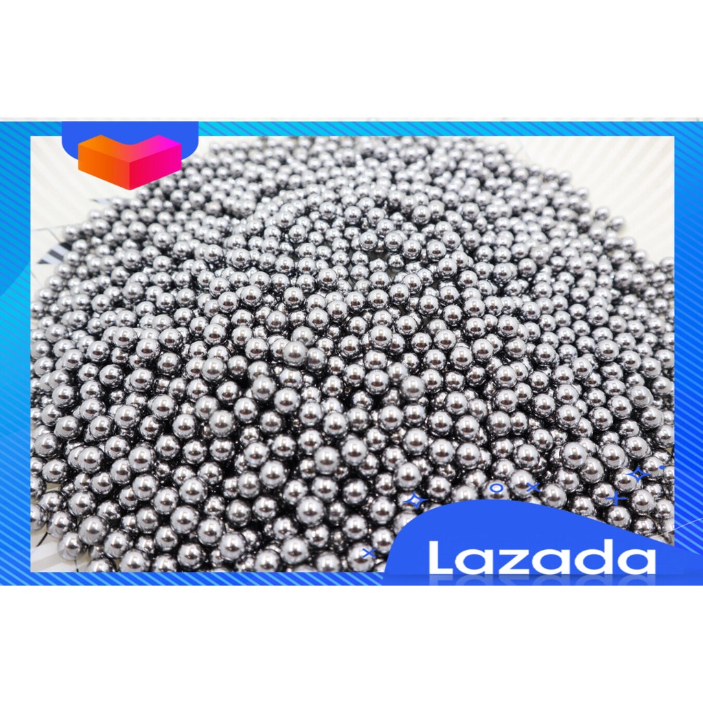 Outdoor Fun Store ลูกเหล็กร่อนเงา ขนาด8มิล 5/16 ถุง1โล(ประมาน480-500ลูก)
