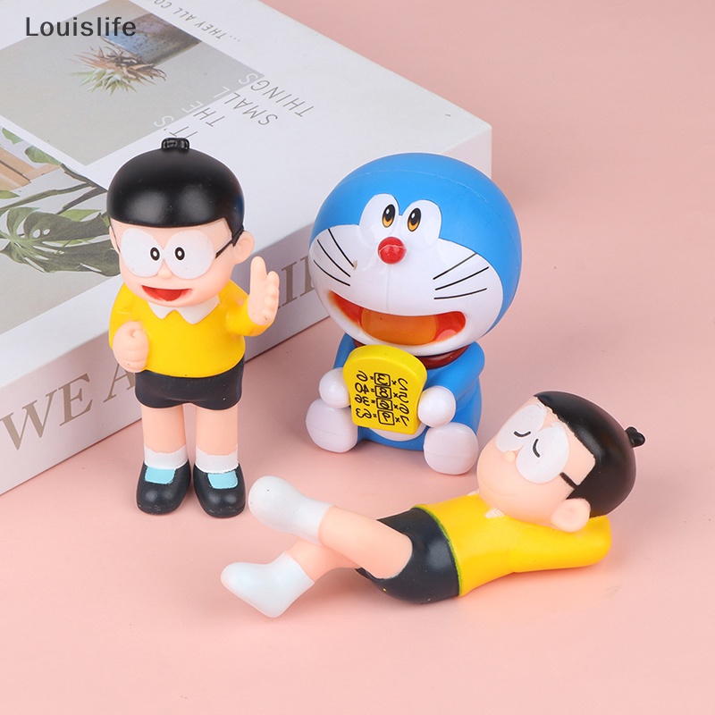 Llph โมเดลฟิกเกอร์ อนิเมะโดราเอมอน ของเล่นสําหรับตกแต่งสวน