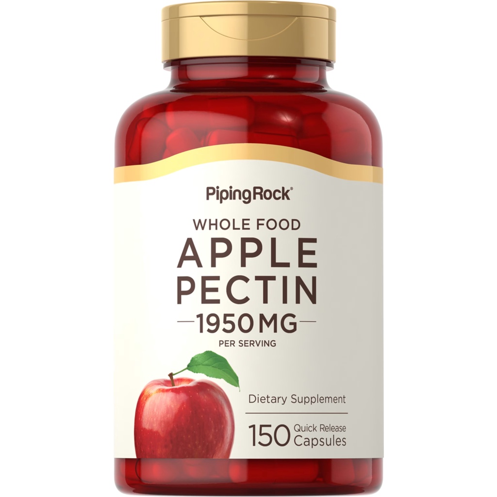 Apple Pectin 1,950 mg. (150แคปซูล) 🍎 แอปเปิ้ล เพคติน