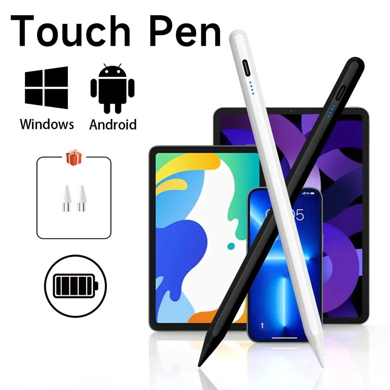 ปากกาสไตลัส สากล สําหรับแท็บเล็ต โทรศัพท์มือถือ ปากกาทัชสกรีน สําหรับ Android Windows สําหรับ pad Pencil for XIAOMI HUAWEI Stylus