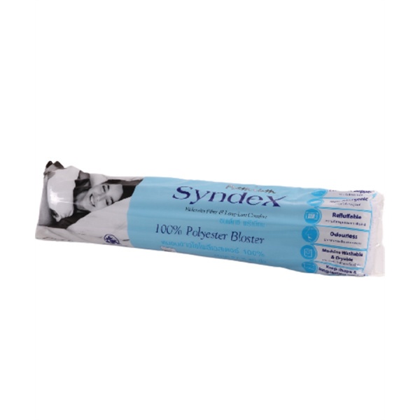 AjuSHop-SYNDEX หมอนข้าง Premium 27x40นิ้ว สีขาว*