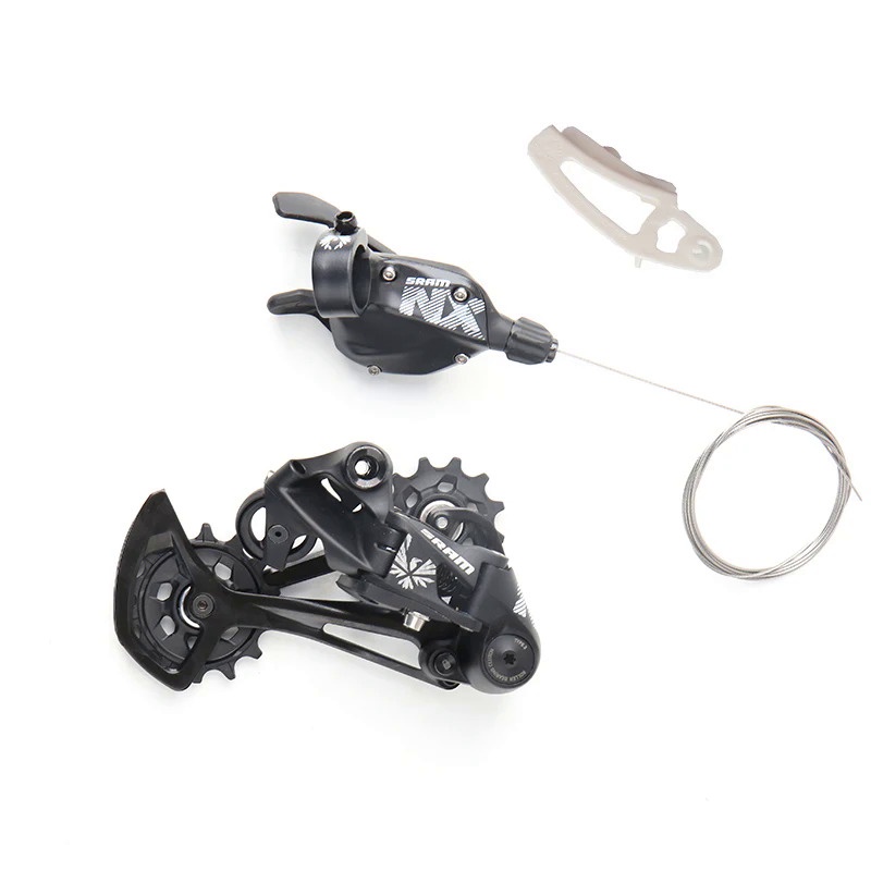 SRAM NX Eagle 12 สปีด Groupset สำหรับ MTB พร้อม Shifter Trigger และ derailleur ด้านหลัง