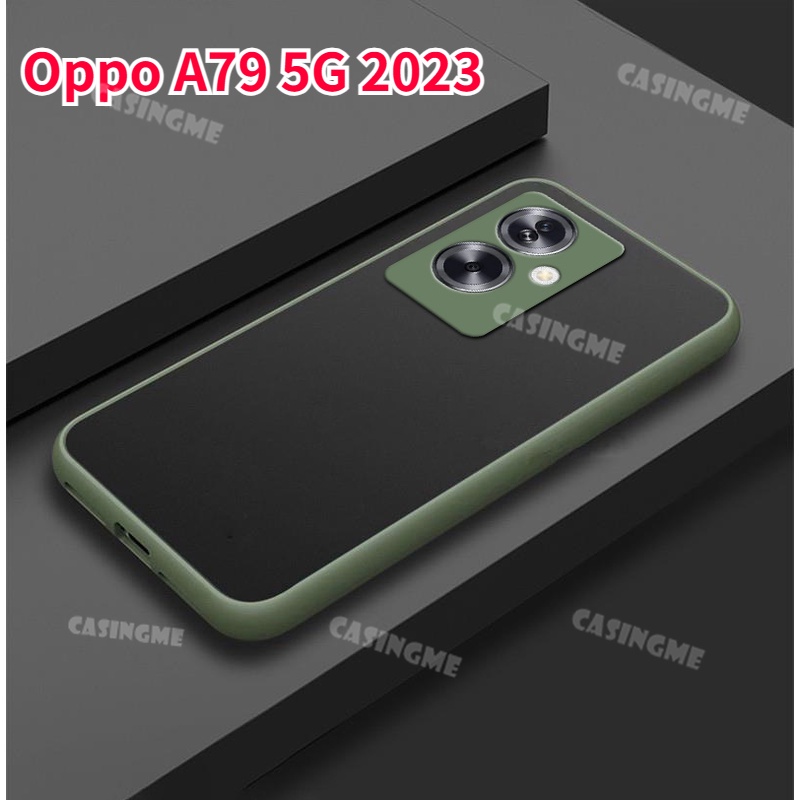 เคสโทรศัพท์มือถือแบบใส ผิวด้าน กันกระแทก กันรอยกล้อง สําหรับ Oppo A79 5G 2023 A79 5G A79 A 79 79A 5G 2023