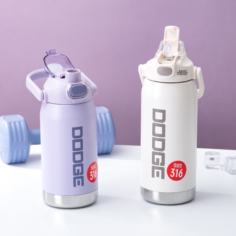 (พร้อมส่ง) DODGE กระบอกน้ำเก็บความร้อนเเละเย็น รุ่นฝา 2 รูปที่ 2