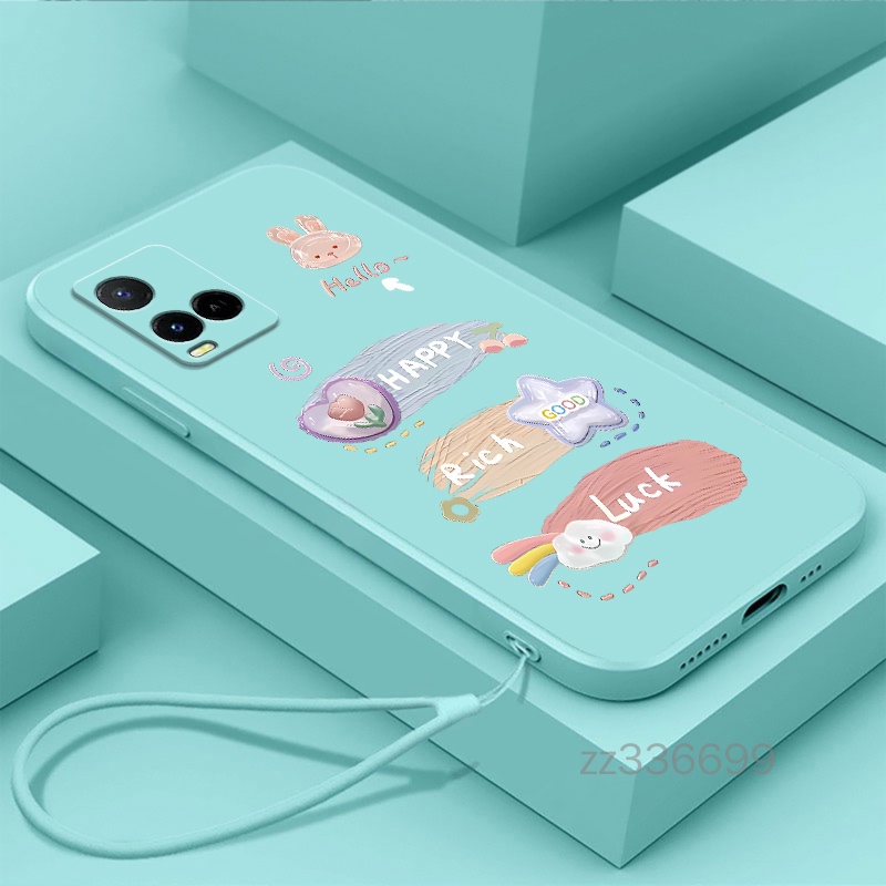 เคสโทรศัพท์มือถือ ซิลิโคน ขอบตรง สีพื้น สําหรับ VIVO Y21 2021 VIVO Y21S T1X 4G VIVO Y33S 4G VIVO Y31