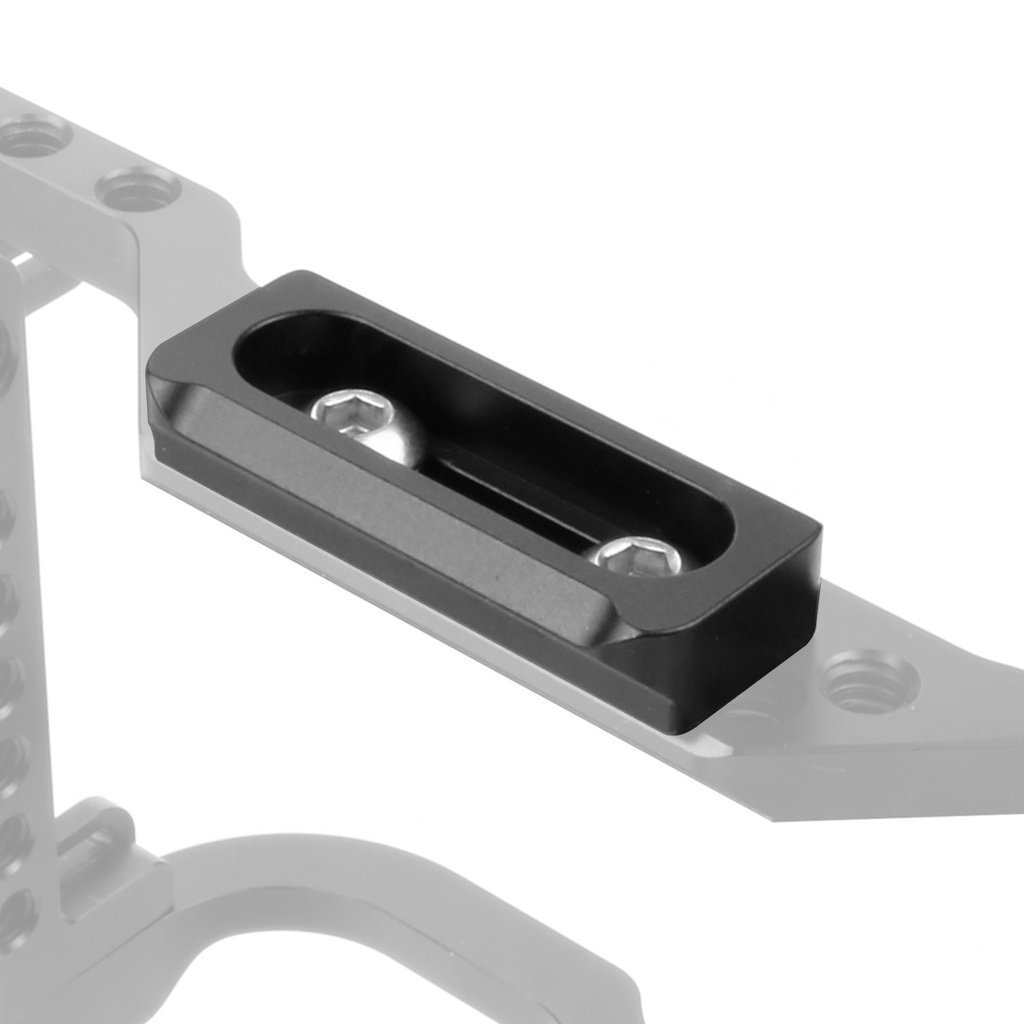 NovelGal Quick Release Safety Tube Rig NATO Tube 3/8" นิ้ว Mount Anti-Off Top Handle Clamp Slider อะแดปเตอร์กล้อง DSLR Rig Extension