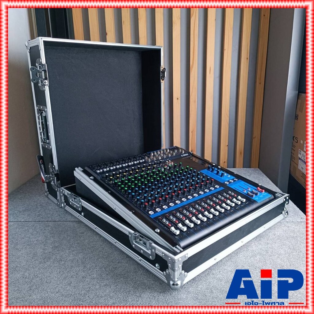 COMPACT RACK YAMAHA MG-16XU และ ใส่ มิกเซอร์ รุ่นอื่นๆ ที่มีปีกยึด กว้าง 19นิ้วได้ ยึดปีก ไม่มีช่องเก็บ สีดำ COMPACT(...