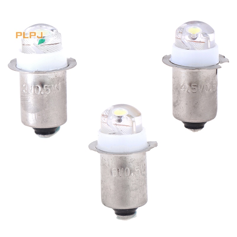 Plpj P13.5S 0.5w 3v 4.5v 6v ไฟฉายทํางาน เปลี่ยนหลอดไฟ led ใหม่