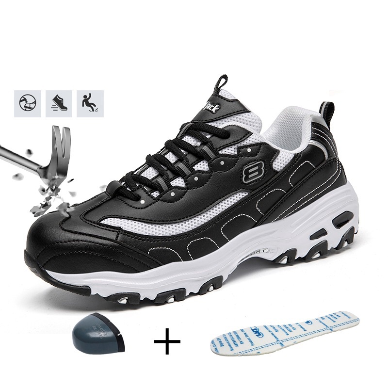 Safety Shoes รองเท้าเซฟตี้หัวเหล็ก ผู้หญิง แฟชั่น 8068