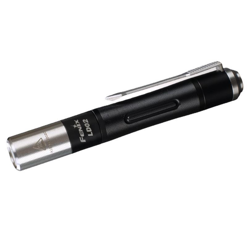 Fenix Phoenix LD02 V2.0 ปากกาไฟฉาย ชนิด AAA แสงสีขาวอบอุ่น แหล่งกําเนิดแสงอัลตราไวโอเลต สําหรับใช้ในครัวเรือน