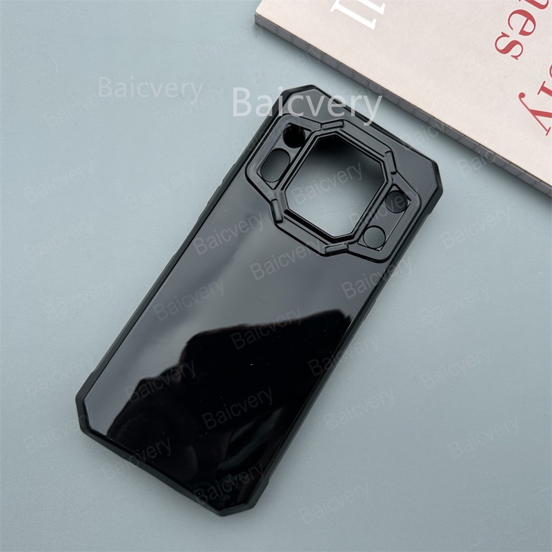 Oukitel WP30 Pro กรณีคุณภาพสูงแฟชั่น TPU Silicon Soft Case Cover ป้องกันเต็มรูปแบบ ​ปลอกใส่แหวนนิ้วโ