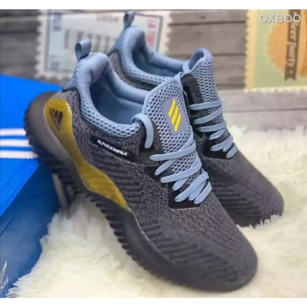 LOW PRICE adidas  shoes alphabounce for men Original Basketball shoes for men and shoes sports Rubb