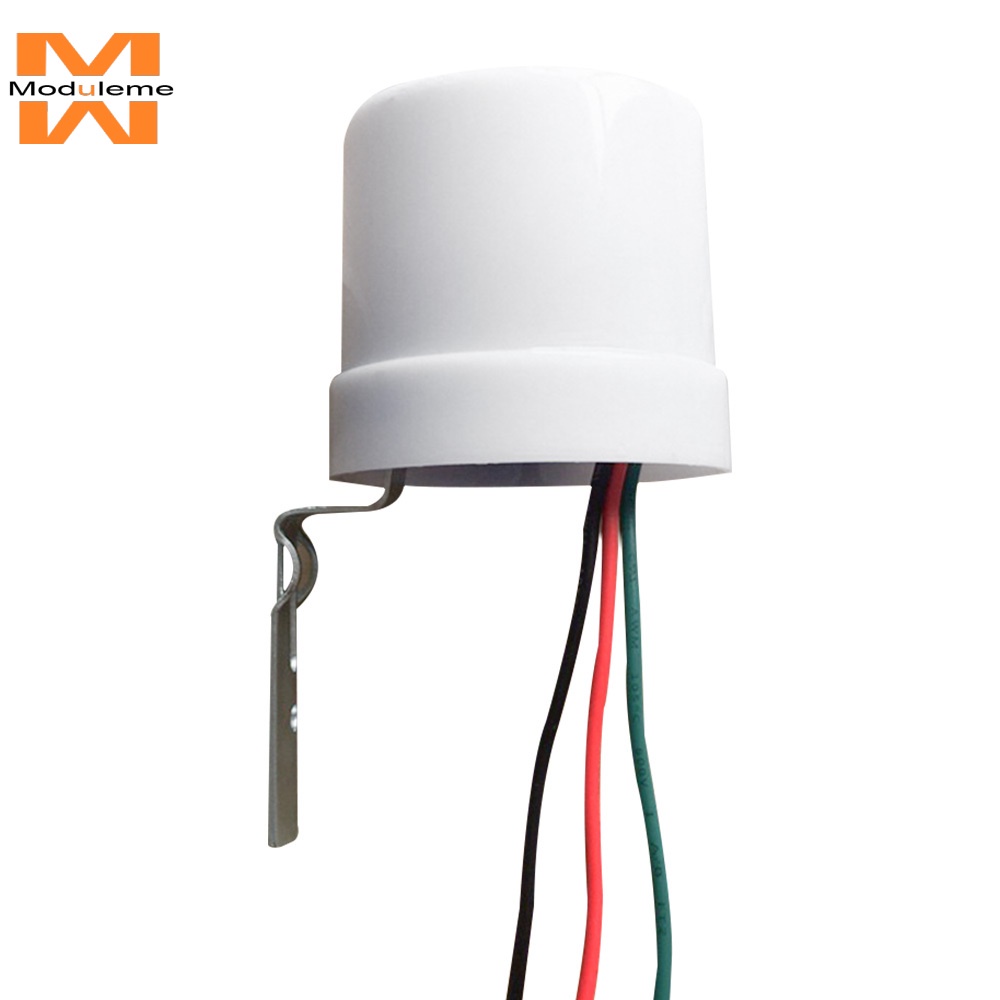 ตาแมวสําหรับไฟกลางแจ้งอัตโนมัติเปิดปิดเซ็นเซอร์ภาพสวิทช์ Dusk to Dawn Light Control สําหรับ LED Street Light ที่จอดรถ