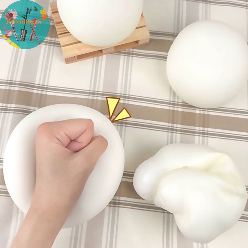 Renbg ของเล่นบีบสกุชชี่ รูปเต้าหู้ ไอออน 3D นิ่ม คลายเครียด ของขวัญวันเกิด