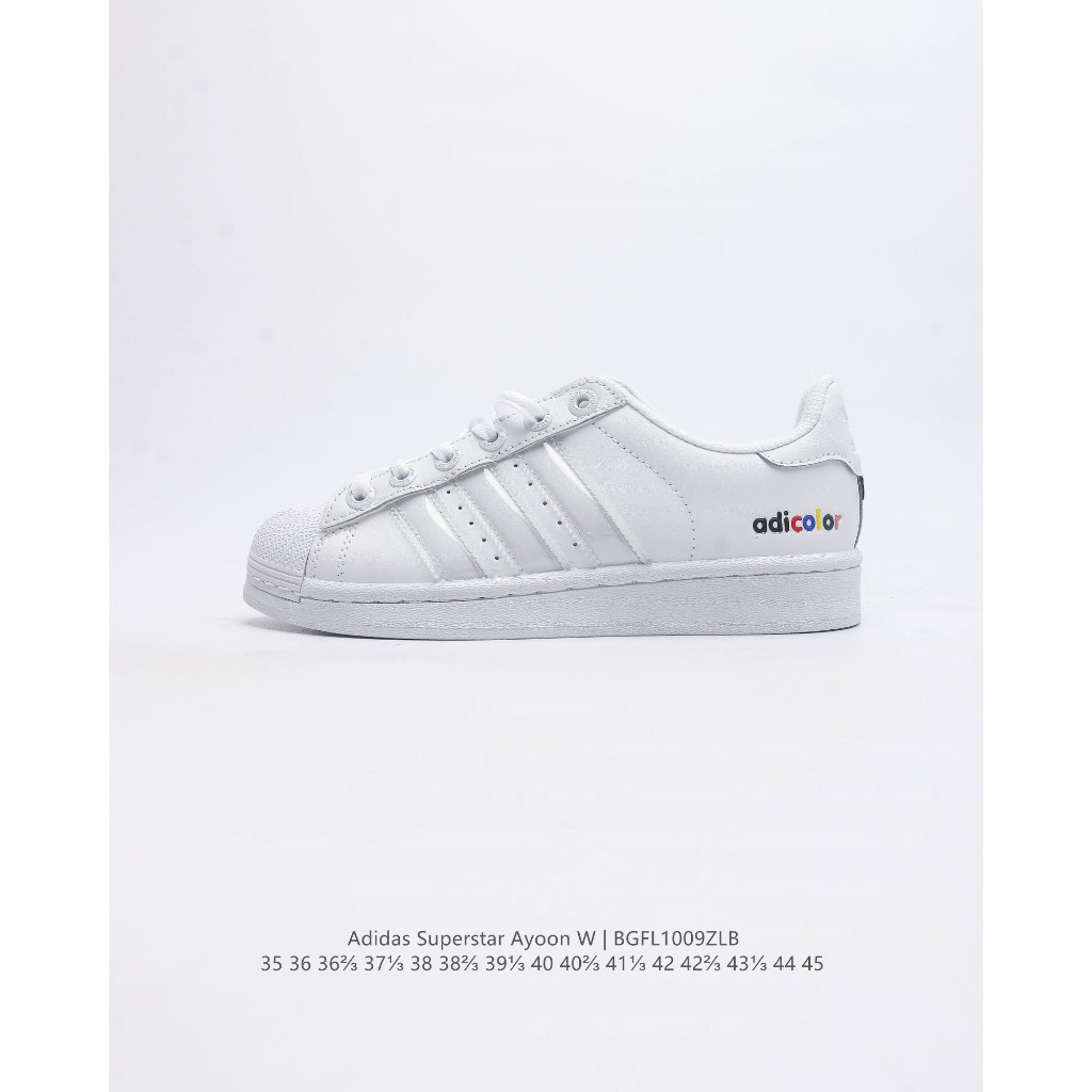 Adidas ADIDAS SUPERSTAR AYOON W Clover Sneakers Classic Shell Toe Sneakers Fashion Women's Shoes
