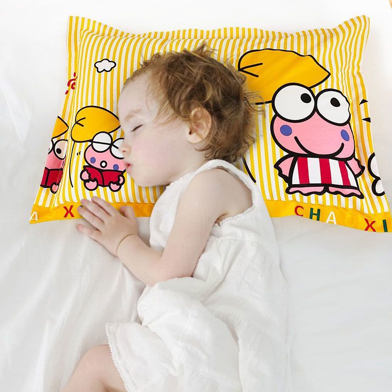 ปลอกหมอนเด็ก COTTON100% 50x30ซม. หมอนใยสังเคราะห์ หมอนยางพารา (สินค้าพร้อมส่ง)