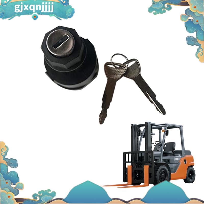 สวิตช์ล็อค 57590-23333-71 พร้อมกุญแจ 2 ดอก สําหรับ Toyota Forklift 4P
