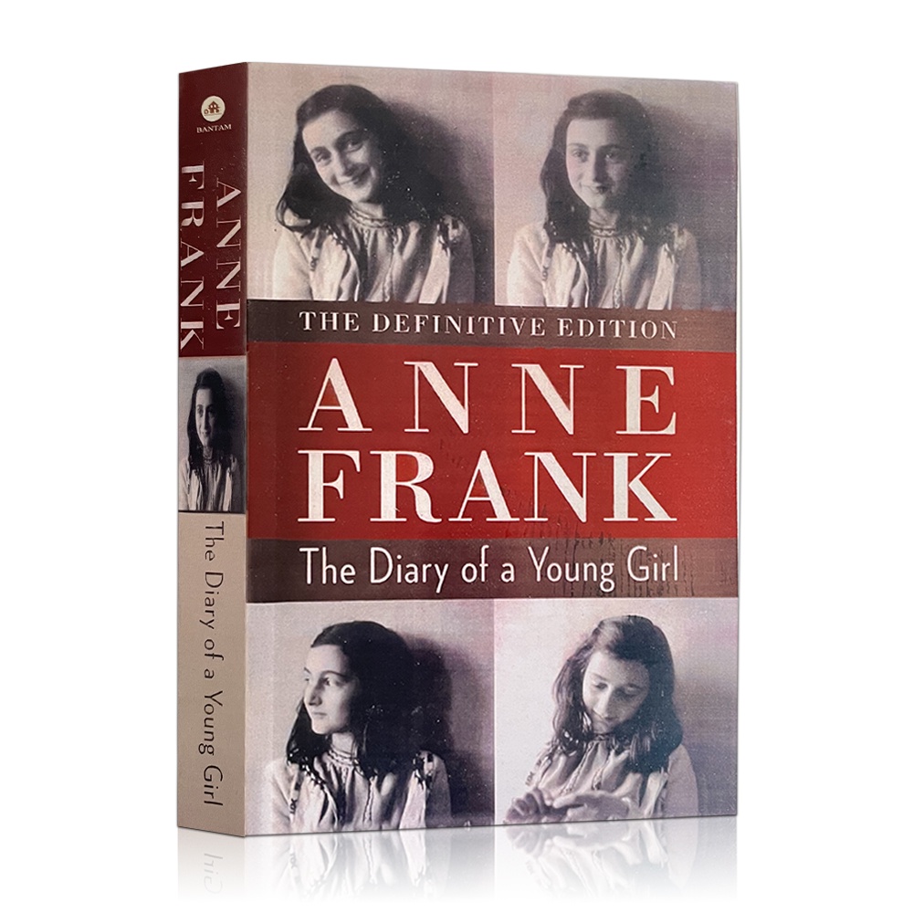 สมุดไดอารี่ The Diary of A Young Girl By Anne Frank Annie's Diary ปรับปรุงการอ่านและการเขียน ปกอ่อนภาษาอังกฤษ