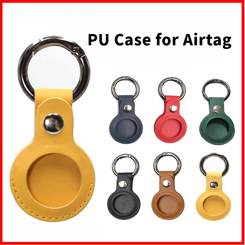 เคสหนัง PU พวงกุญแจ กันหาย สําหรับ Airtag