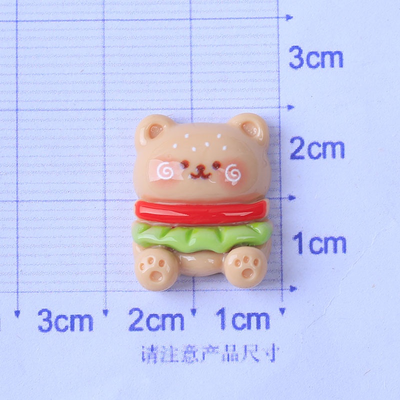 กิ๊บติดผมเรซิ่น รูปการ์ตูนหมีกาแฟน่ารัก เครื่องประดับ สําหรับติดผม ติดเคสโทรศัพท์ diy ราคา ถูกที่สุด ดีลบีเคเค แกลเลอรีภาพที่ 8