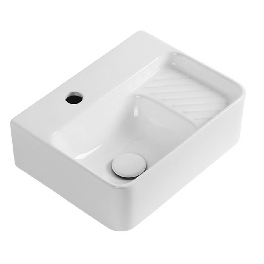Ghouse Online Verno อ่างล้างหน้าแบบแขวน ขนาด 40x31x13cm รุ่น ไทนี่ 179-40 สินค้าขายดี!