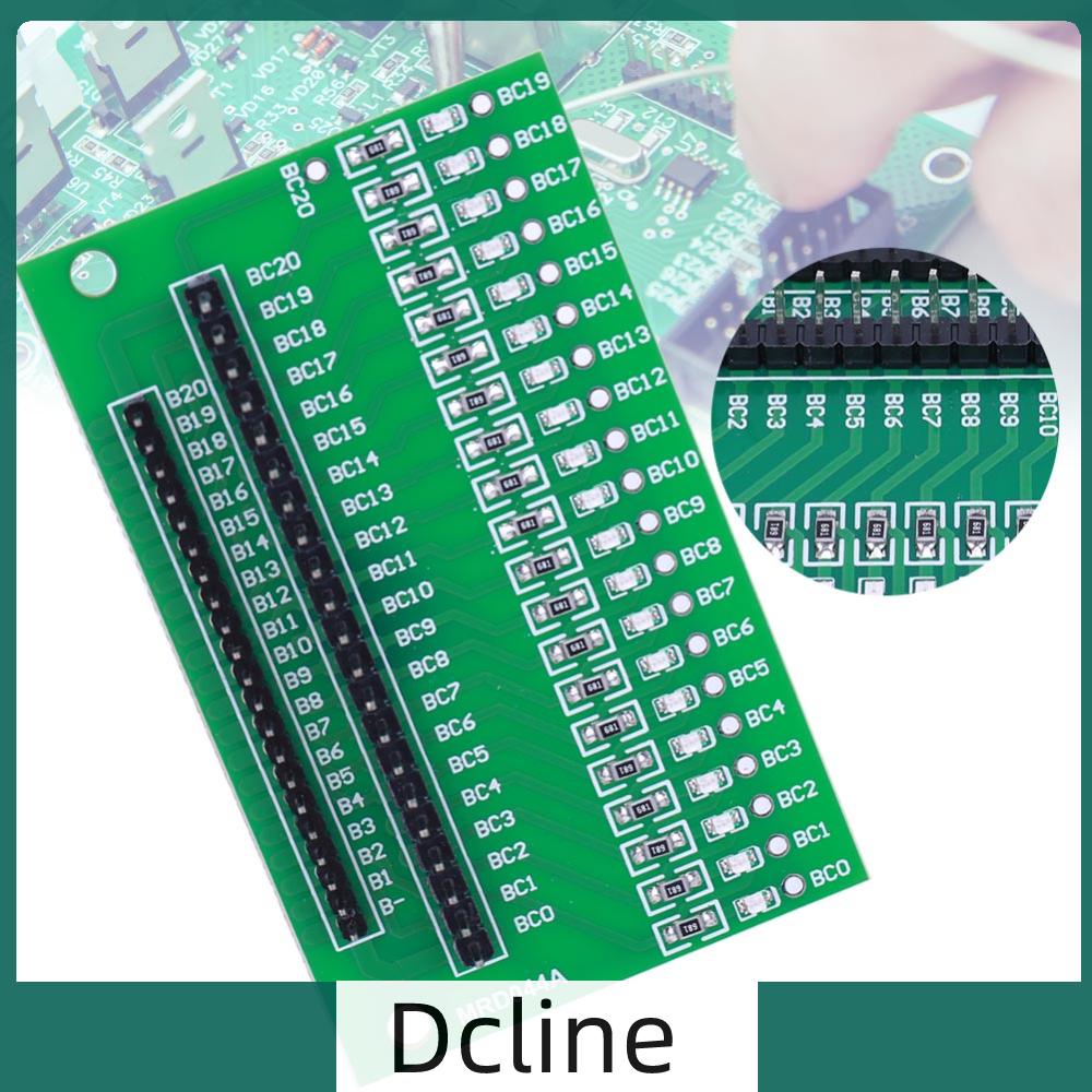 Bms บอร์ดทดสอบแบตเตอรี่ลิเธียม 20S 48V ไฟ LED [Dcline.th]