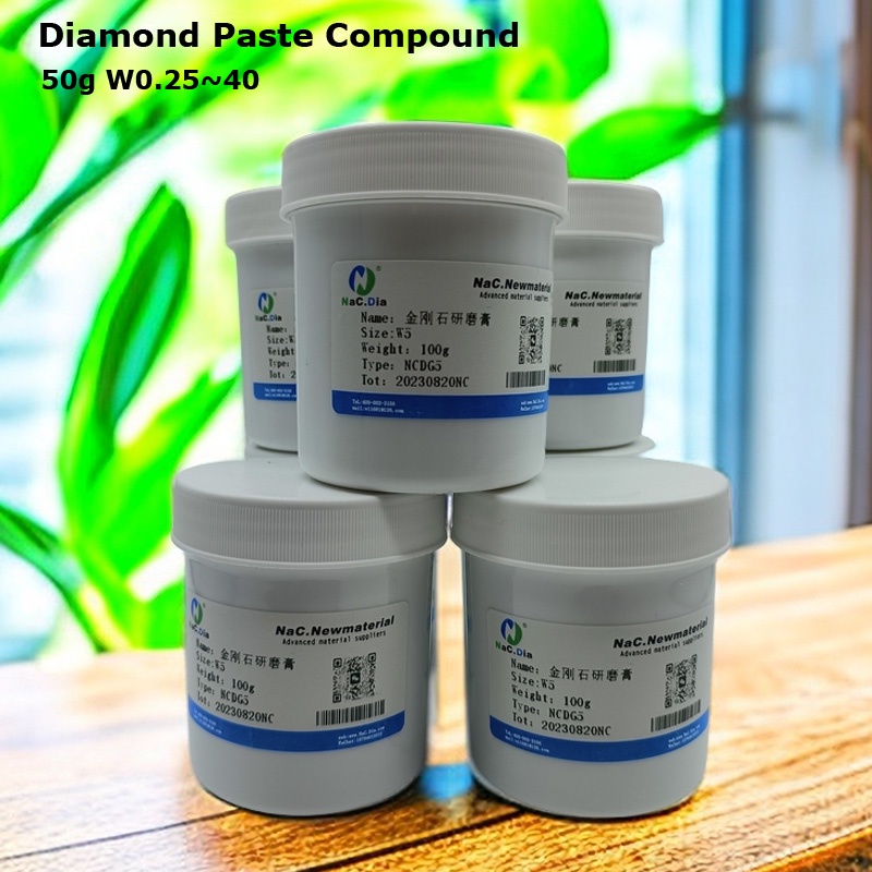 50กรัม ว0.25 ~ 40เพชรบดวางครีมขัดสําหรับเลนส์รอยขีดข่วนกระจกหยกแม่พิมพ์สแตนเลสแม่นยําโลหะผสมขัด