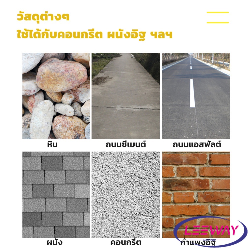 LW ดอกสกัดปากแบน ดอกสกัดปากแหลม​ ดอกแย็กปูน ดอกสกัดคอนกรีต  วัสดุเหล็ก 14*250mm Electric chisel head ราคา ถูกที่สุด ดีลบีเคเค แกลเลอรีภาพที่ 3