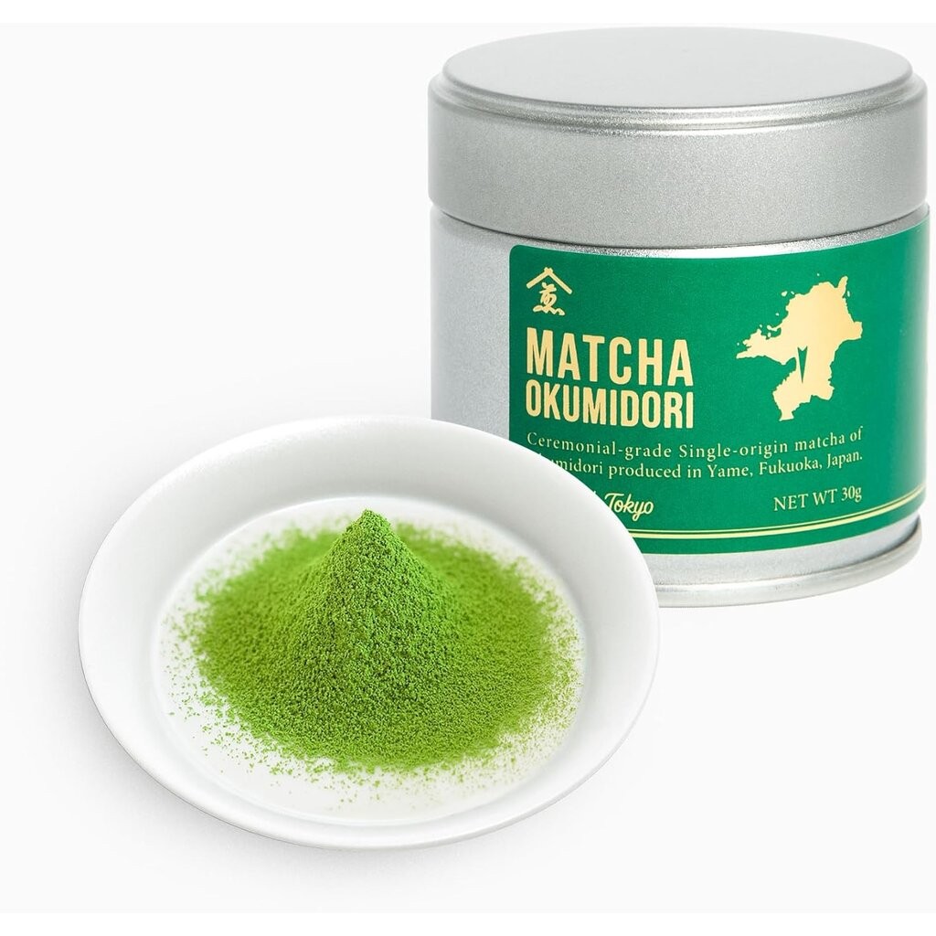มัทฉะเกรดพิธีการ Matcha Okumidori Ceremonial Grade สายพันธุ์หายาก จากญี่ปุ่น ขนาด 30g