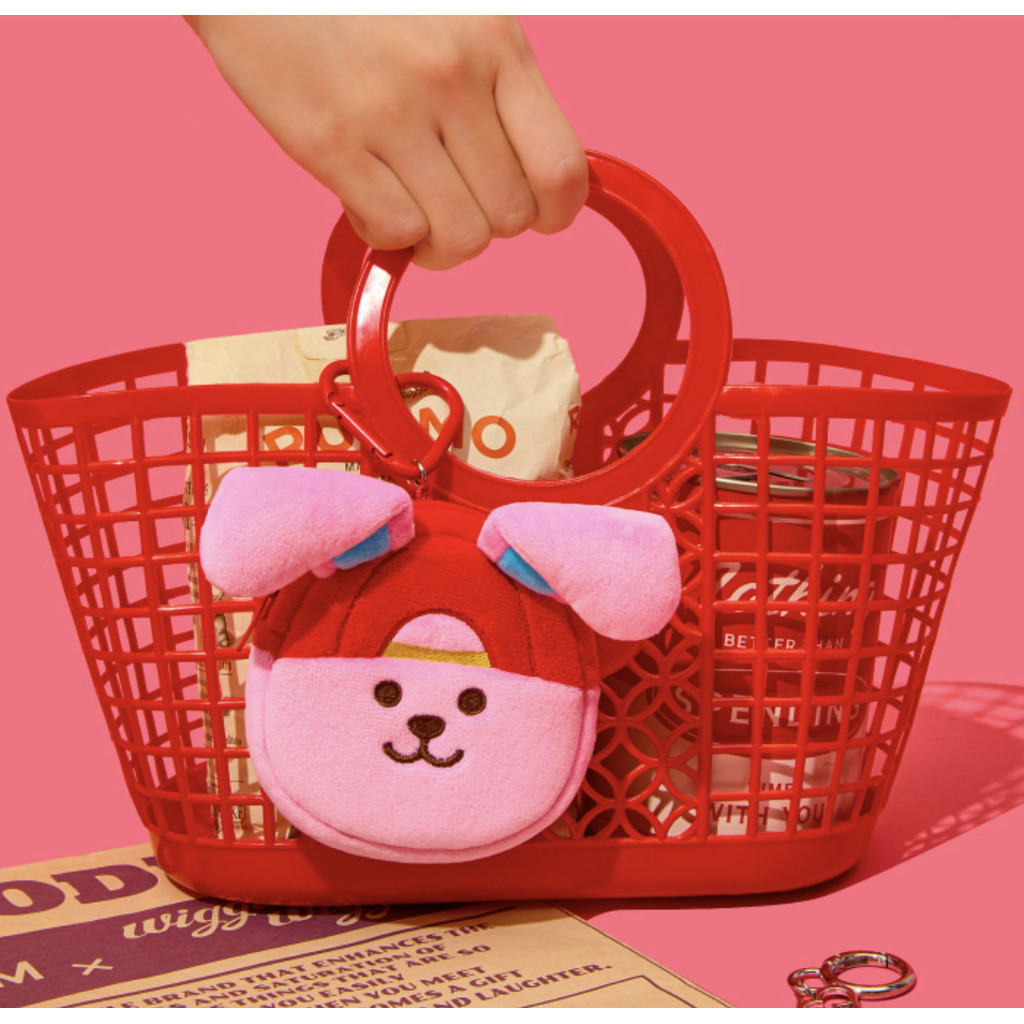 ลดเพิ่ม20% เหลือ510 ทักแชท / Wiggle Coin Pouch Keyring / พวงกุญแจ กระเป๋า ใส่หูฟัง ใส่เหรียญ