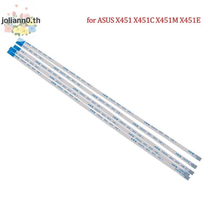 Joliann0 5pcs แล็ปท็อปใหม่สําหรับ X451 X451C X451M X451E 6 Pin Flex สาย th